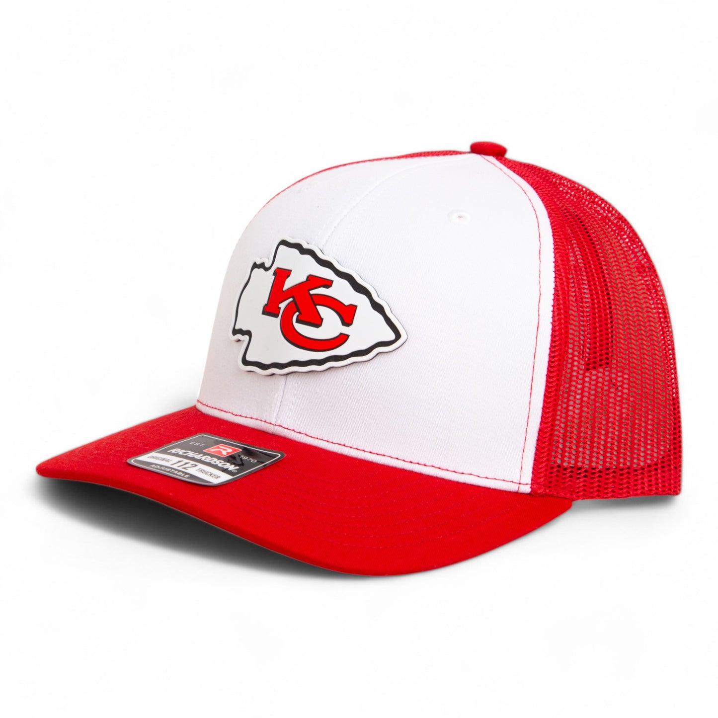 Kansas City Chiefs Super Bowl LIX 3D Snapback Trucker Hat- White/ Red