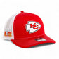 Kansas City Chiefs Super Bowl LIX 3D Snapback Trucker Hat- Red/ White