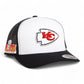 Kansas City Chiefs Super Bowl LIX 3D YP Snapback Trucker Hat- White/ Black