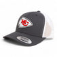 Kansas City Chiefs Super Bowl LIX 3D YP Snapback Trucker Hat- Charcoal/ White