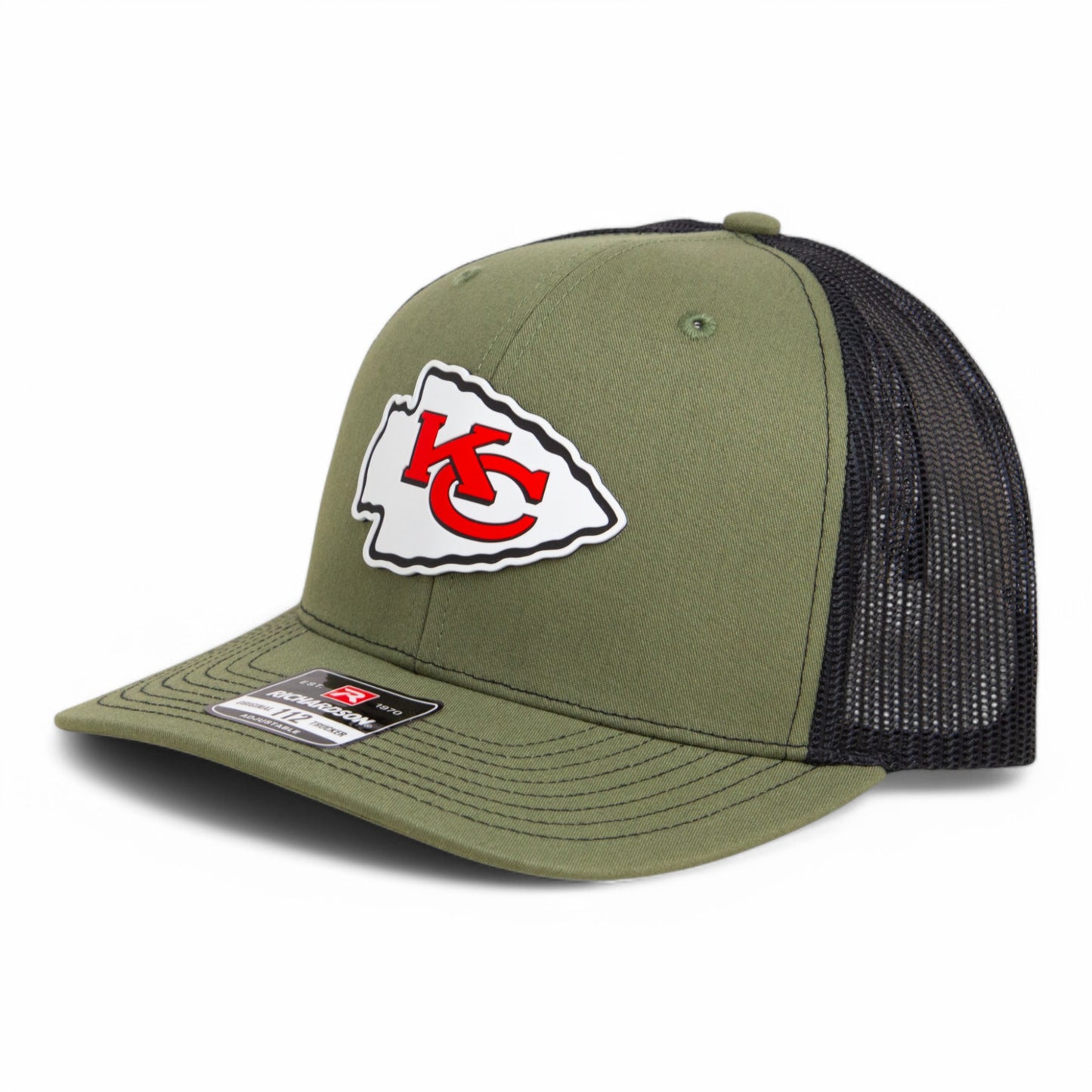 Kansas City Chiefs Super Bowl LIX 3D Snapback Trucker Hat- Loden/ Black