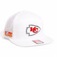 Kansas City Chiefs Super Bowl LIX 3D Snapback Seven-Panel Trucker Hat- White