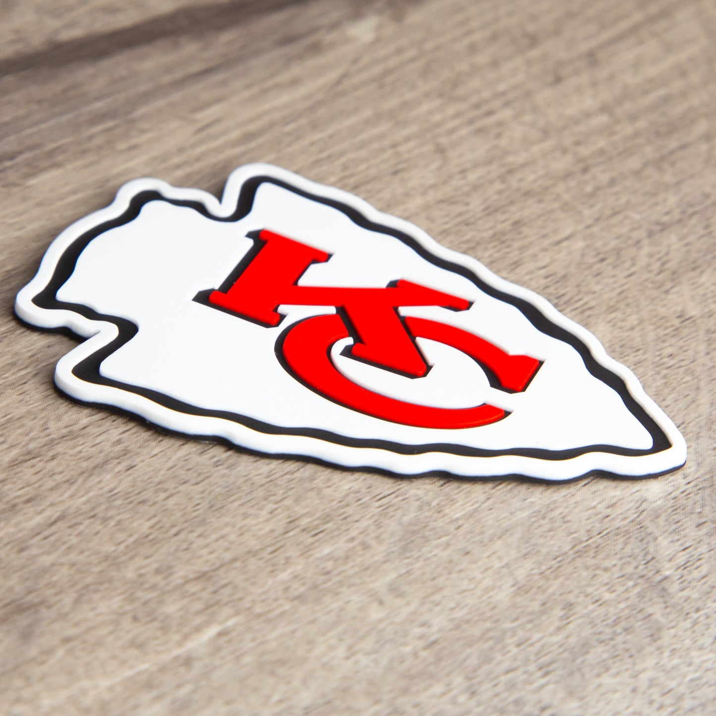 Kansas City Chiefs 3D Snapback Trucker Hat- Fade Red