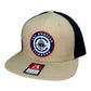 LA Clippers 3D Wool Blend Flat Bill Hat- Tan/ Black