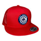 LA Clippers 3D YP Snapback Flat Bill Trucker Hat- Red