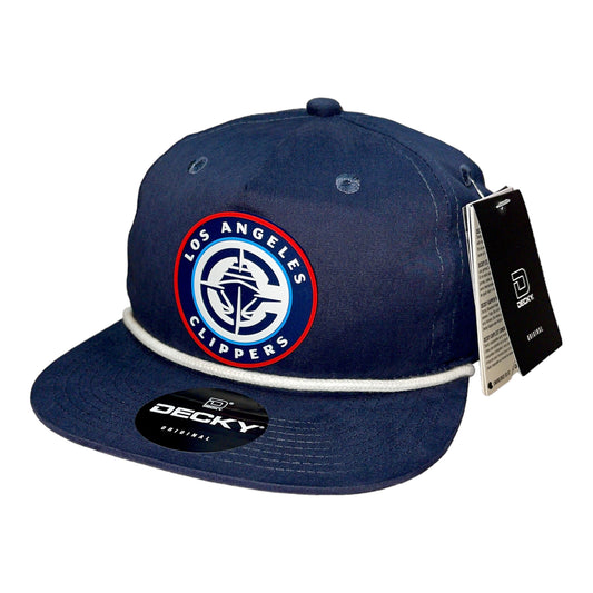 LA Clippers 3D Classic Rope Hat- Navy/ White