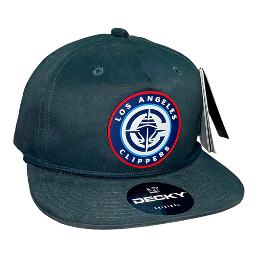 LA Clippers 3D Classic Rope Hat- Charcoal