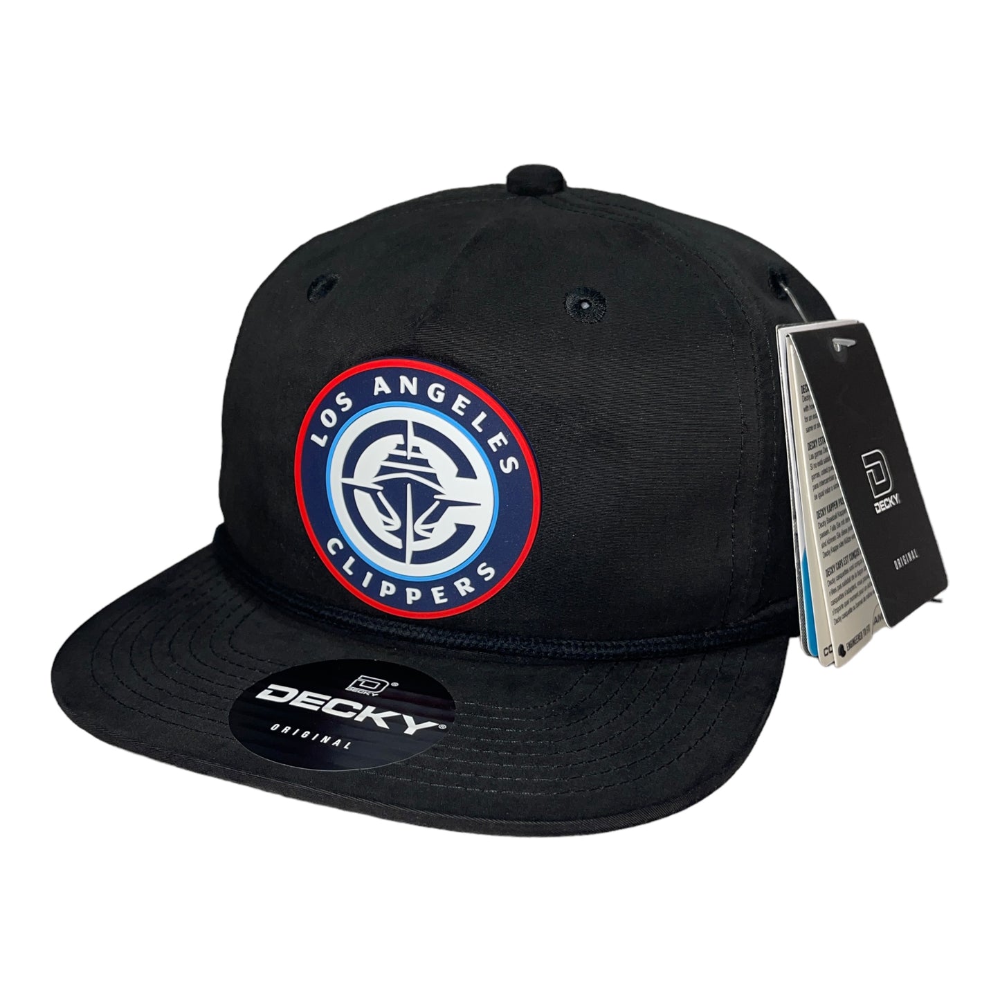 LA Clippers 3D Classic Rope Hat- Black