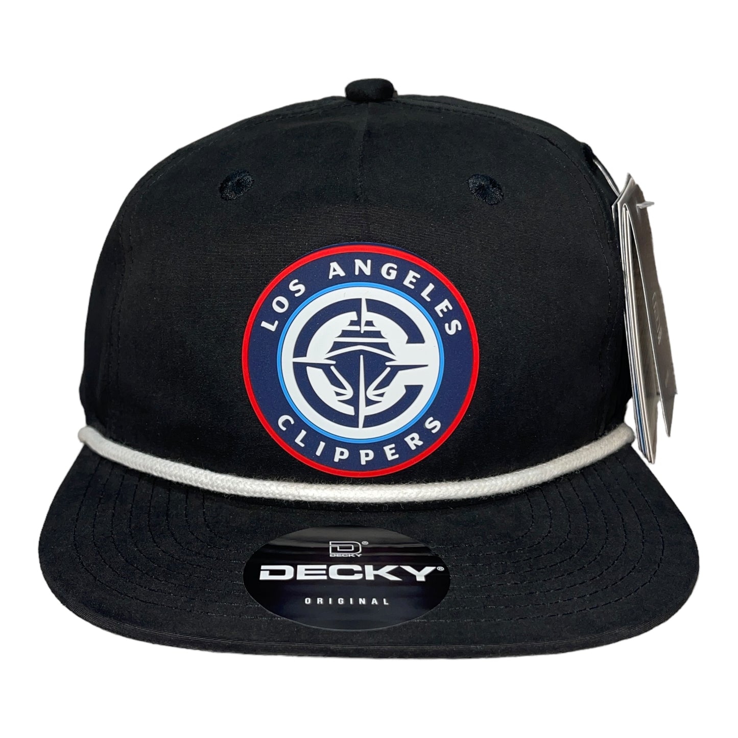 LA Clippers 3D Classic Rope Hat- Black/ White