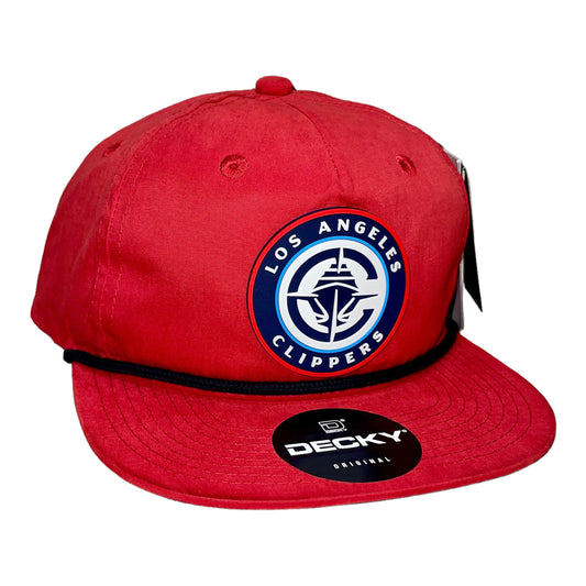 LA Clippers 3D Classic Rope Hat- Red/ Black