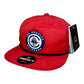 LA Clippers 3D Classic Rope Hat- Red/ Black