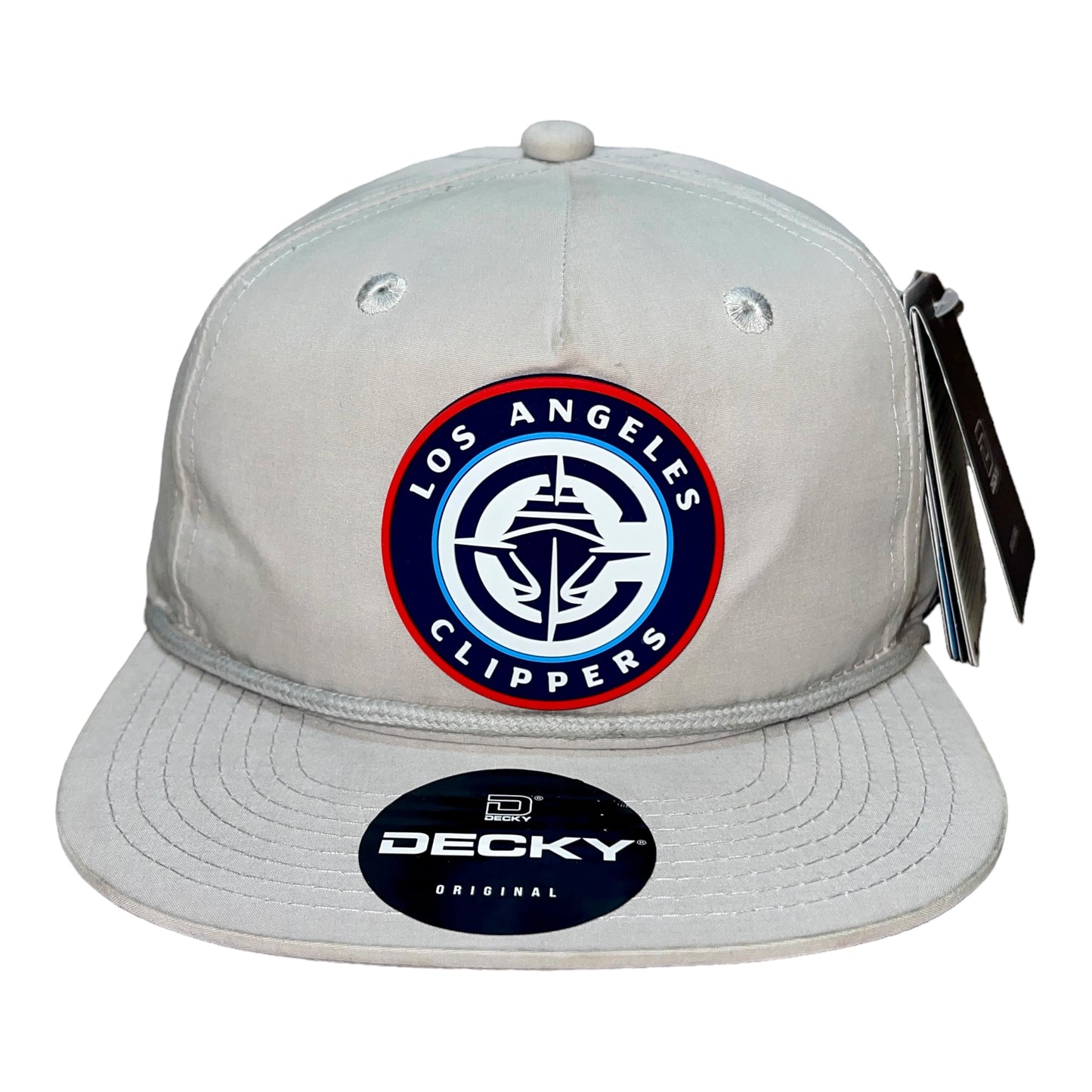 LA Clippers 3D Classic Rope Hat- Grey