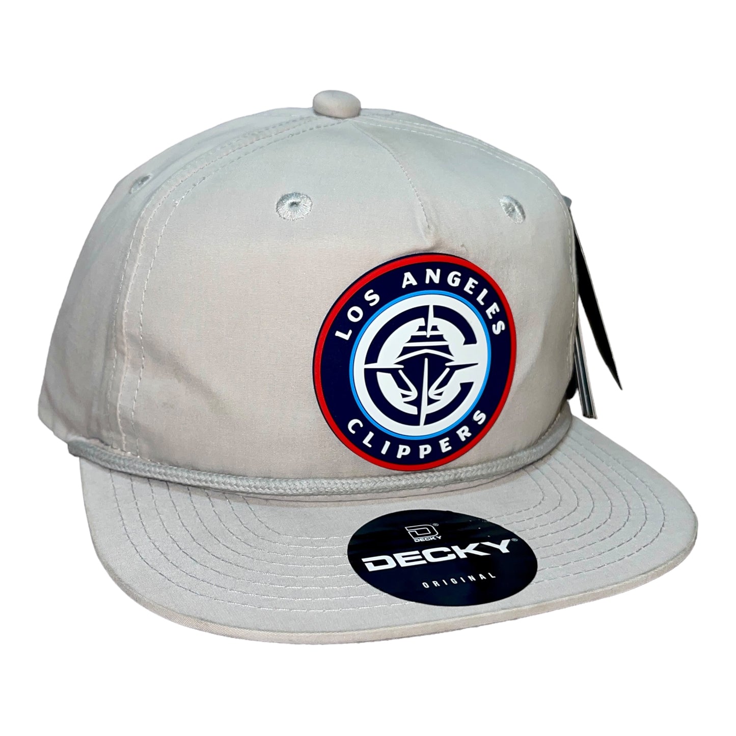 LA Clippers 3D Classic Rope Hat- Grey