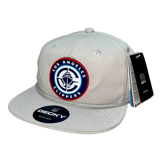 LA Clippers 3D Classic Rope Hat- Grey