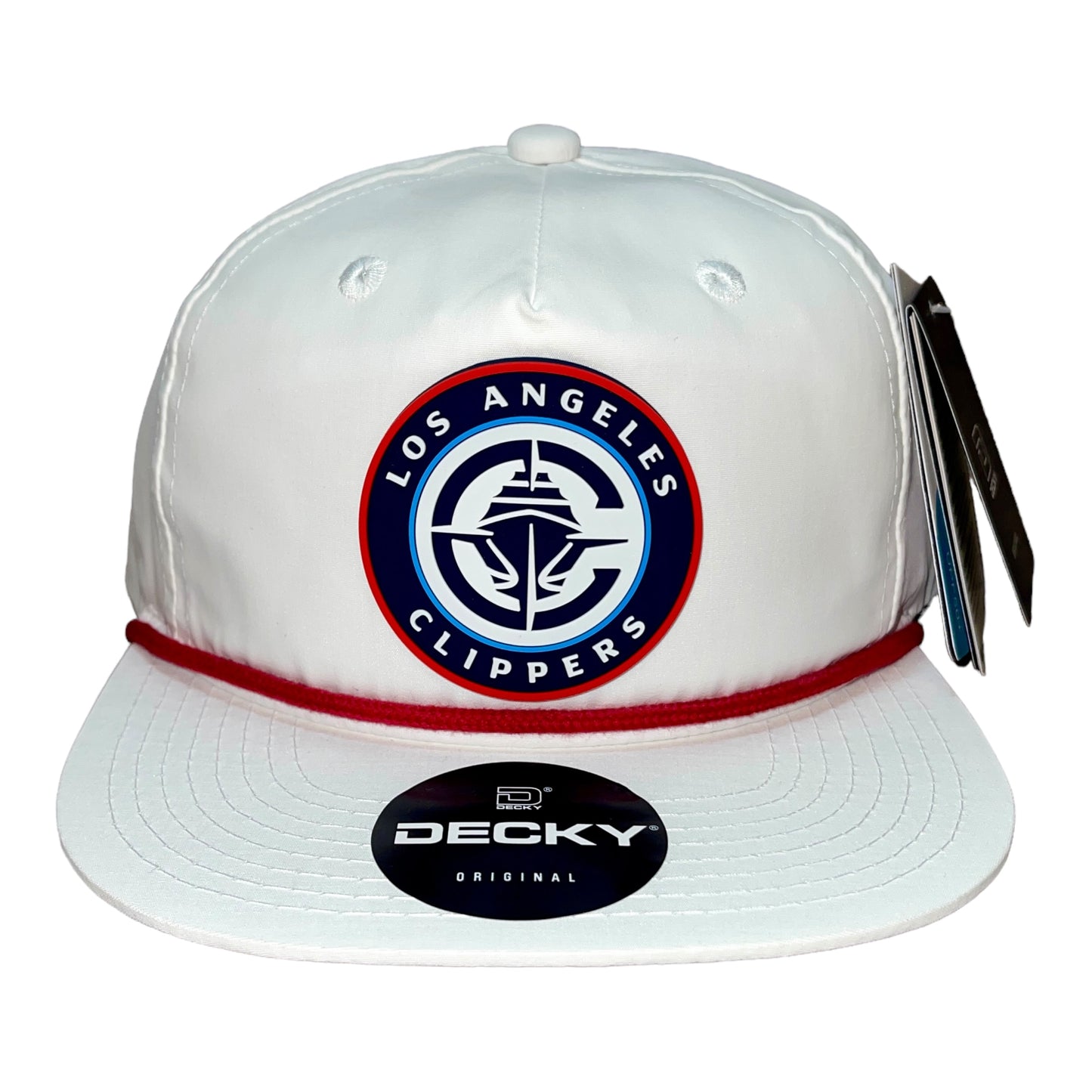 LA Clippers 3D Classic Rope Hat- White/ Red