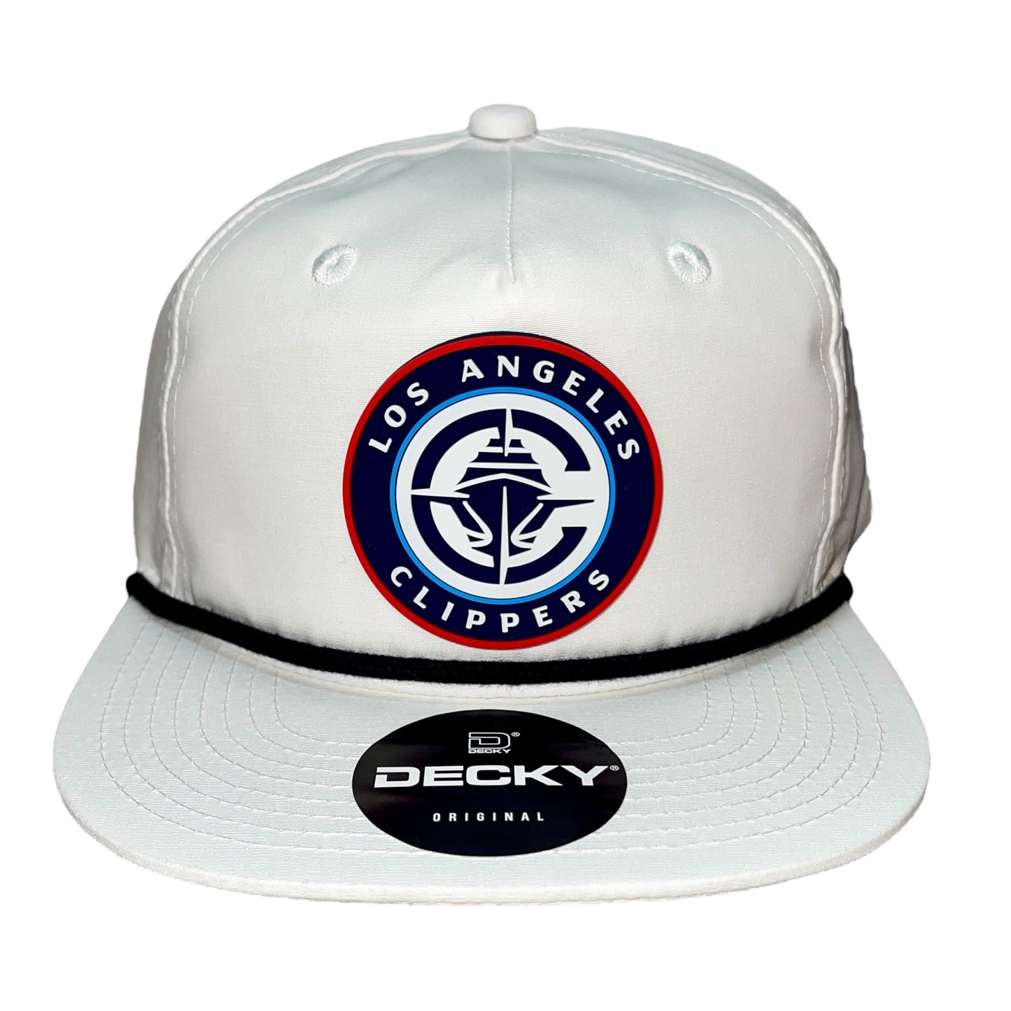 LA Clippers 3D Classic Rope Hat- White/ Black