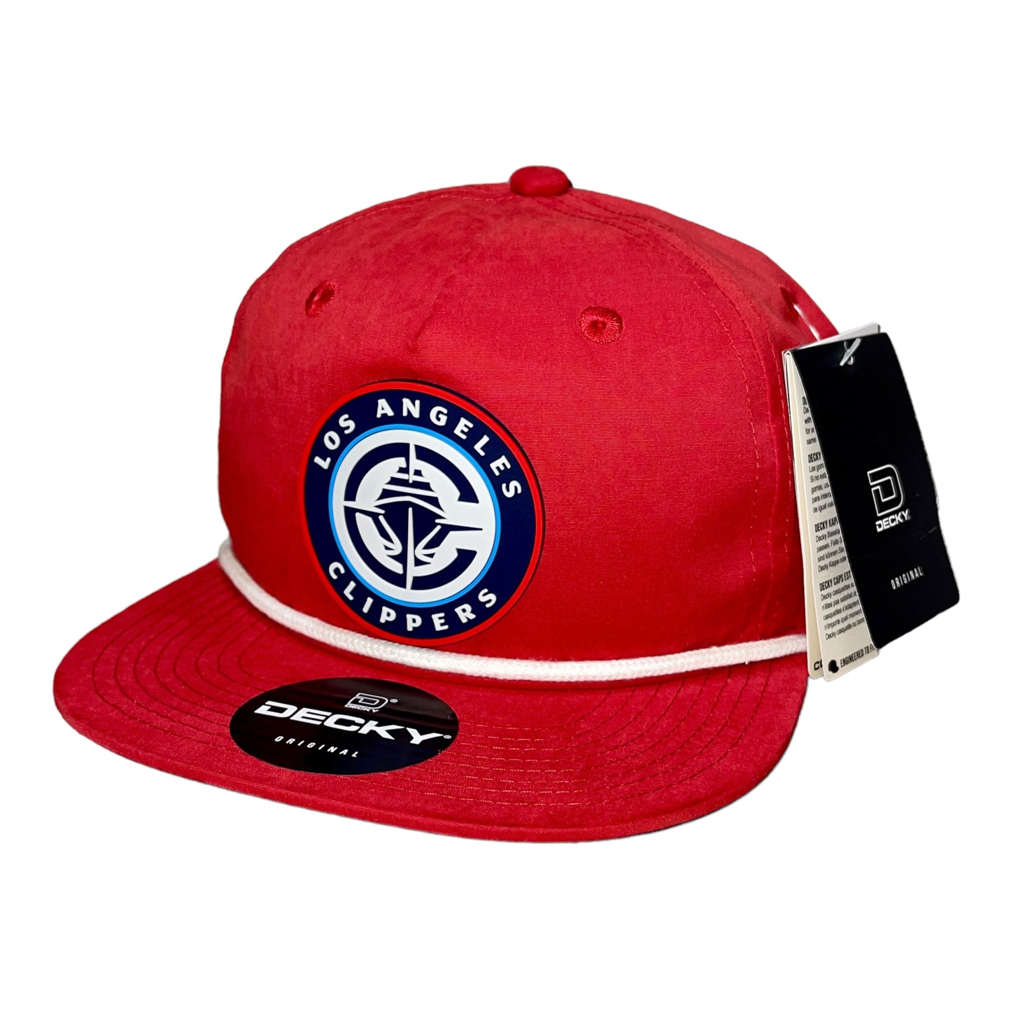 LA Clippers 3D Classic Rope Hat- Red/ White