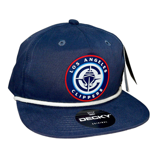 LA Clippers 3D Classic Rope Hat- Navy/ White