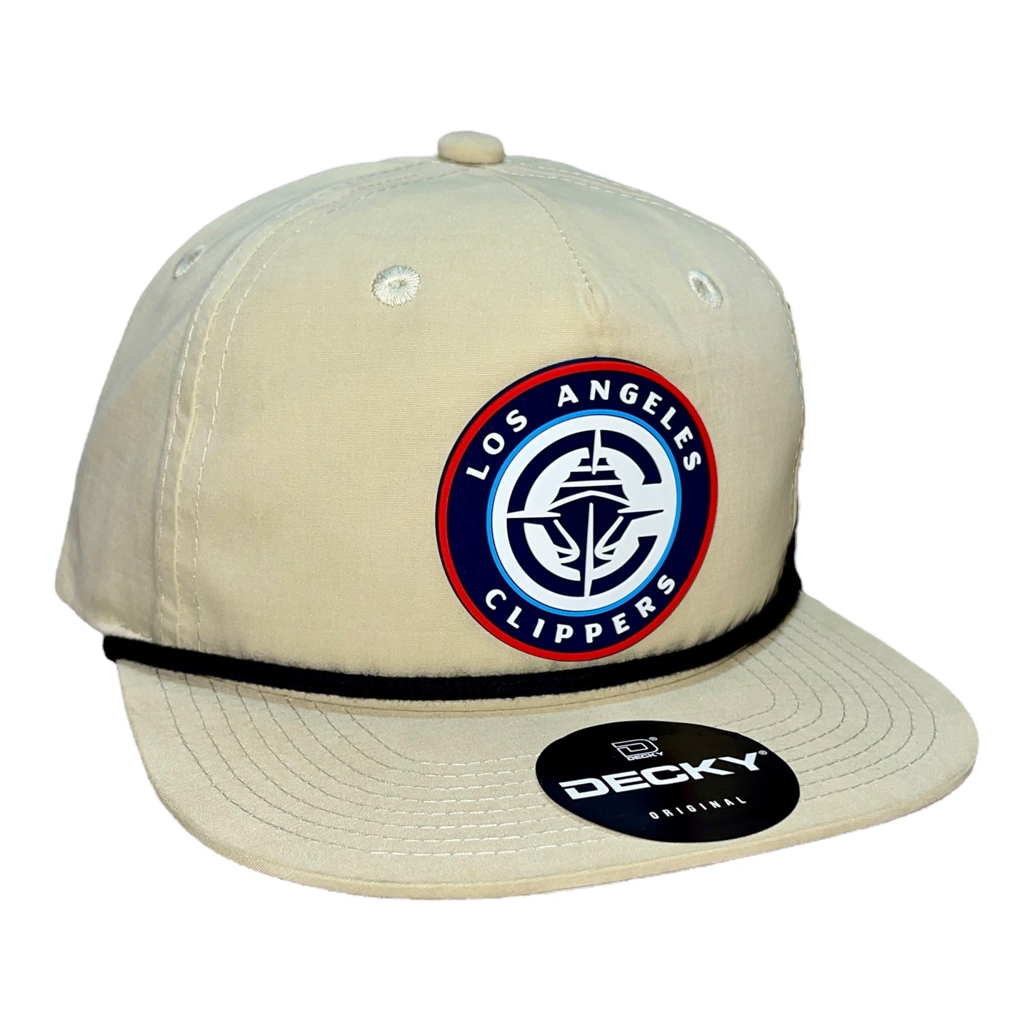 LA Clippers 3D Classic Rope Hat- Birch/ Black