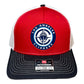 LA Clippers 3D Snapback Trucker Hat- Red/ White/ Black