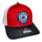 LA Clippers 3D Snapback Trucker Hat- Red/ White/ Black