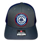 LA Clippers 3D Snapback Trucker Hat- Charcoal/ Navy