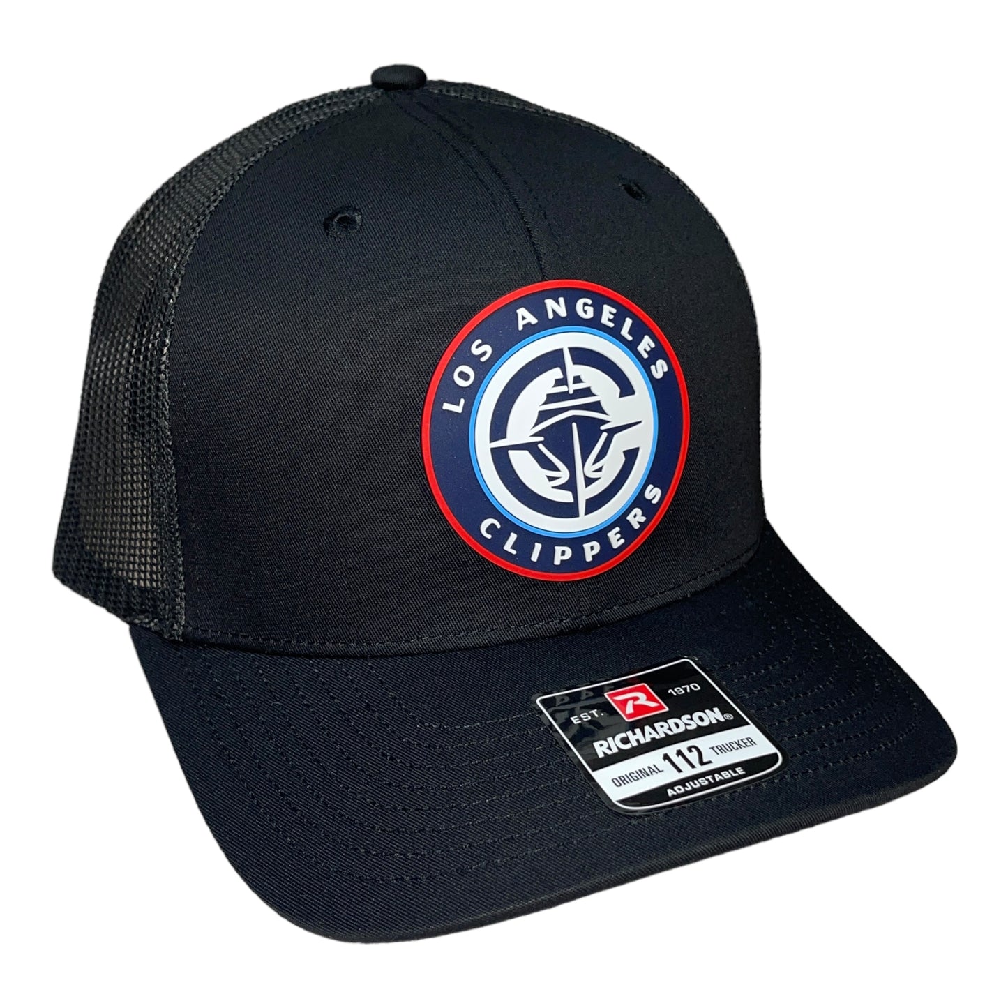 LA Clippers 3D Snapback Trucker Hat- Black