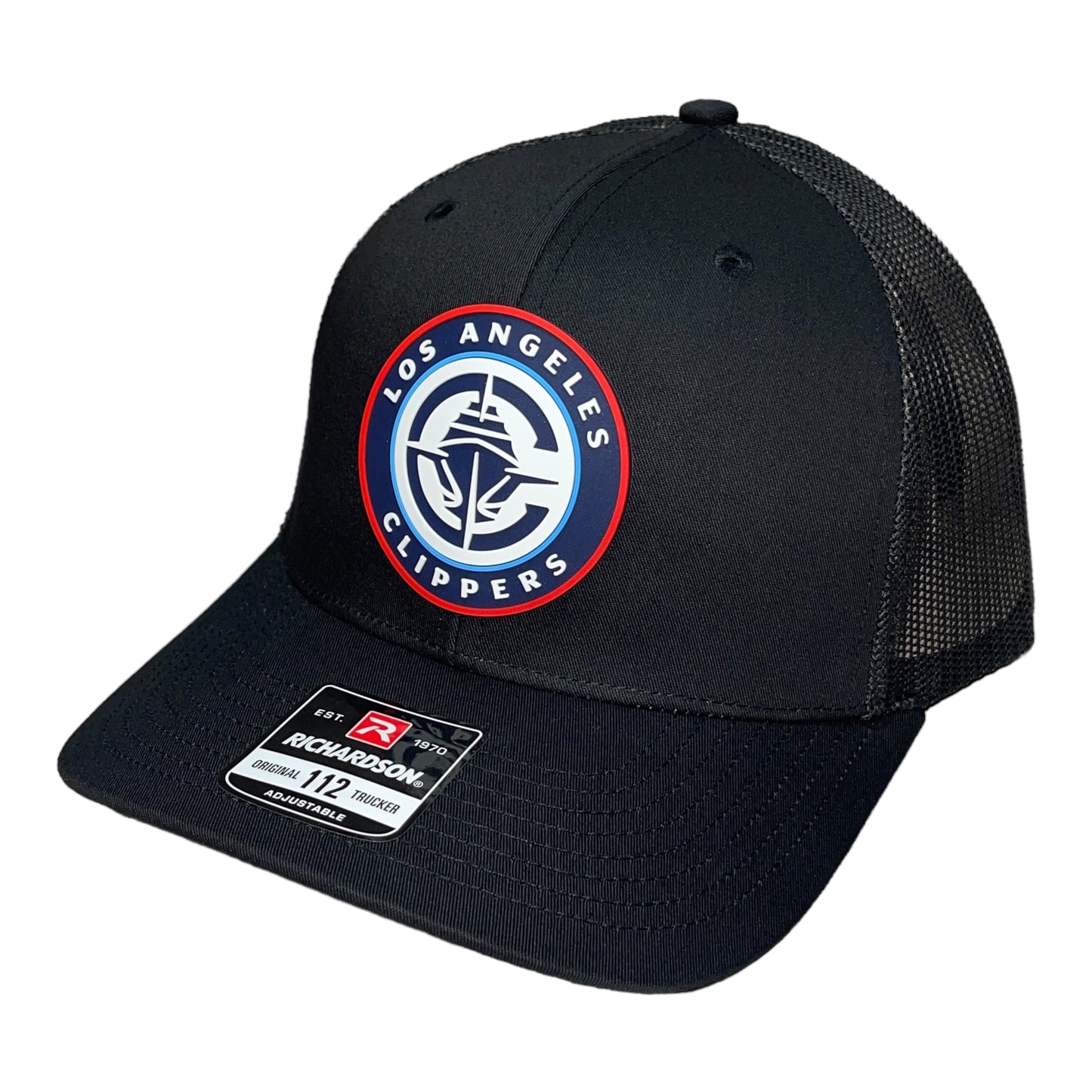 LA Clippers 3D Snapback Trucker Hat- Black