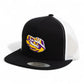 LSU Tiger Eye 3D YP Snapback Flat Bill Trucker Hat- Black/ White