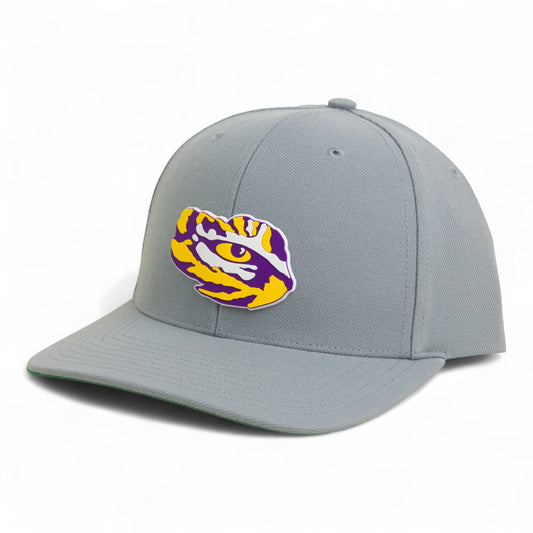 LSU Tiger Eye 3D Snapback Surge Trucker Hat- Grey
