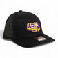 LSU Tiger Eye 3D Snapback Trucker Hat- Black