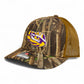 LSU Tiger Eye 3D Snapback Trucker Hat- Realtree Max 7/ Buck