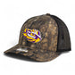 LSU Tiger Eye 3D Snapback Trucker Hat- Realtree Timber/ Black