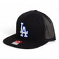 LA Dodgers 2024 World Series 3D Wool Blend Flat Bill Hat White- Black