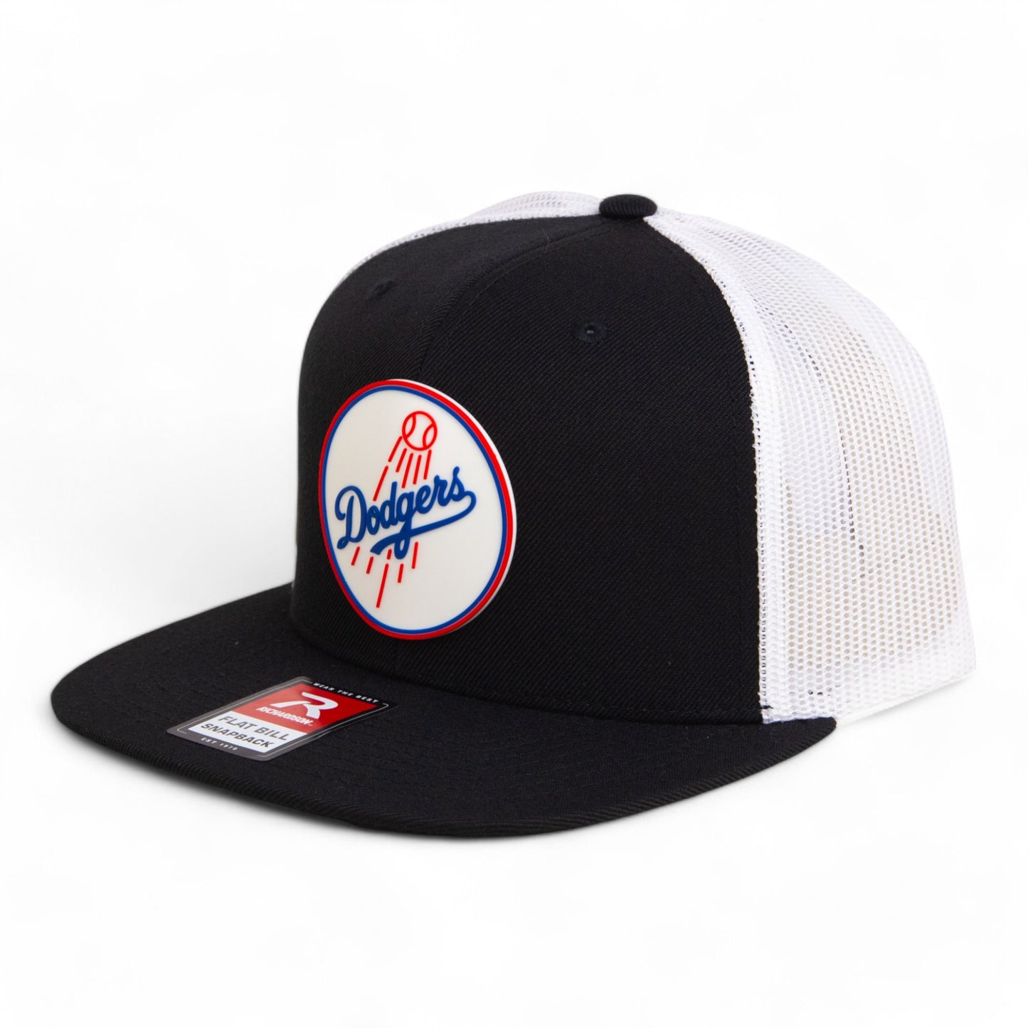 Los Angeles Dodgers 2024 World Series 3D Wool Blend Flat Bill Hat- Black/ White