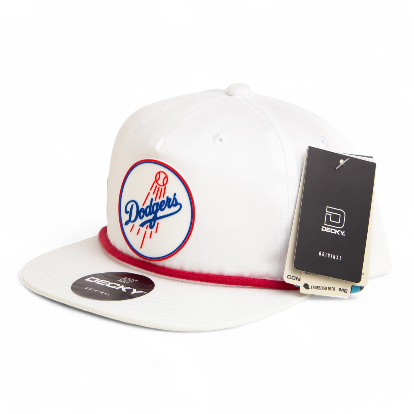 Los Angeles Dodgers 2024 World Series 3D Classic Rope Hat- White/ Red