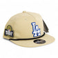 LA Dodgers 2024 World Series 3D Classic Rope Hat White- Birch/ Black