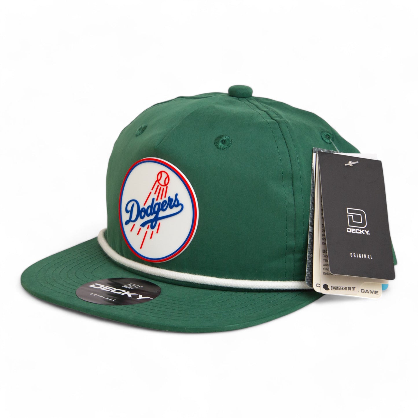 Los Angeles Dodgers 2024 World Series 3D Classic Rope Hat- Forest/ White