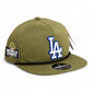 LA Dodgers 2024 World Series 3D Perforated Rope Hat White- Loden/ Black