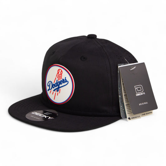 Los Angeles Dodgers 2024 World Series 3D Perforated Rope Hat- Black