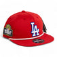 LA Dodgers 2024 World Series 3D Classic Rope Hat White- Red/ White