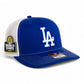 LA Dodgers 2024 World Series Snapback Trucker Hat White- Royal/ White