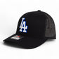 LA Dodgers 2024 World Series Snapback Trucker Hat White- Black