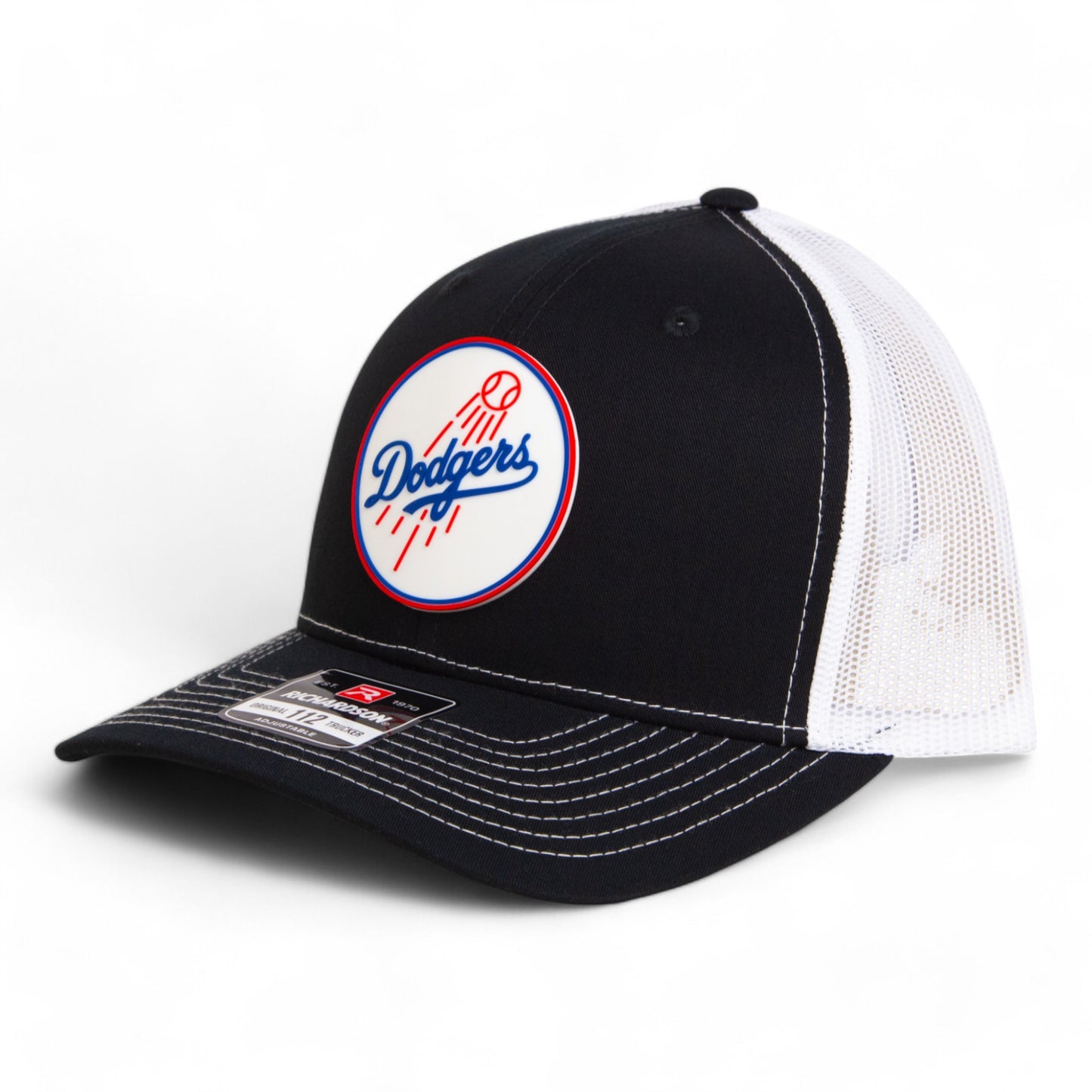 Los Angeles Dodgers 2024 World Series Snapback Trucker Hat- Black/ White