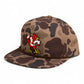 Louisville Cardinals Retro 2025 College World Series 3D Umpqua Rope Hat- Bark Duck Camo/ Brown