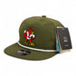 Louisville Cardinals Retro 3D Classic Rope Hat- Olive/ White