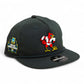 Louisville Cardinals Retro 2025 College World Series 3D Classic Rope Hat- Charcoal