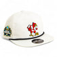 Louisville Cardinals Retro 2025 College World Series 3D Perforated Rope Hat- White/ Black