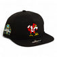 Louisville Cardinals Retro 2025 College World Series 3D Perforated Rope Hat- Black