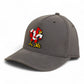 Louisville Cardinals Retro 2025 College World Series 3D Snapback Canvas Hat- Charcoal